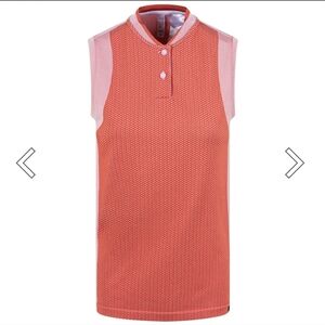 Adidas Womens Primeknit Sleeveless Polo